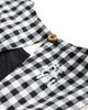 NEXT NEXT Kids' Gingham Embroidered Wide Leg Jumpsuit - 4