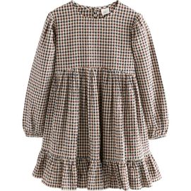 NEXT NEXT Kids' Gingham Tiered Dress