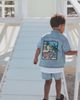 NEXT NEXT Kids' Graphic Denim Button-Up Top & Shorts Set - 5