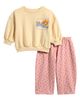 NEXT NEXT Kids' Graphic Sweatshirt & Wide Leg Sweatpants Set - 1