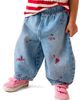 NEXT NEXT Kids' Heart Embroidered Jeans - 2