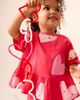 NEXT NEXT Kids' Heart Peplum Cotton Graphic T-Shirt - 2