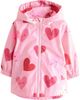 NEXT NEXT Kids' Heart Print Rain Jacket - 1