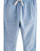 NEXT NEXT Kids' Linen & Cotton Chambray Drawstring Pants - 1