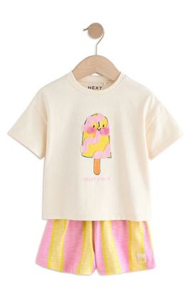 NEXT NEXT Kids' Lolly T-Shirt & Shorts Set