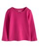 NEXT NEXT Kids' Long Sleeve Cotton Pointelle Top - 1