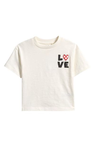 NEXT NEXT Kids' Love Cotton Graphic T-Shirt