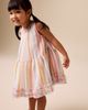 NEXT NEXT Kids' Mesh Rainbow Stripe Dress - 2