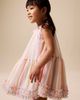 NEXT NEXT Kids' Mesh Rainbow Stripe Dress - 4
