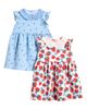 NEXT NEXT Kids' Pack of 2 Stretch Cotton Dresses - 1
