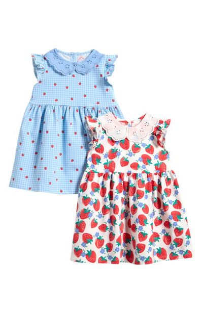 NEXT NEXT Kids' Pack of 2 Stretch Cotton Dresses