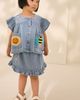 NEXT NEXT Kids' Patchwork Frill Top & Skirt Set - 2
