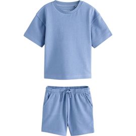 NEXT NEXT Kids' Plain T-Shirt & Shorts Set