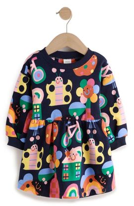 NEXT NEXT Kids' Print Sweatshirt Dress
