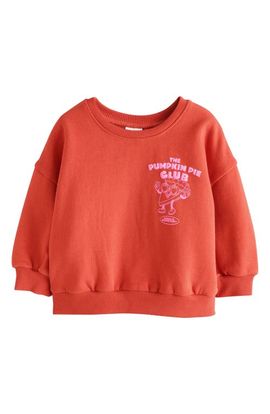 NEXT NEXT Kids' Pumpkin Pie Cotton Blend Sweatshirt
