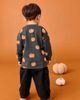 NEXT NEXT Kids' Pumpkin Print Long Sleeve Cotton T-Shirt - 5
