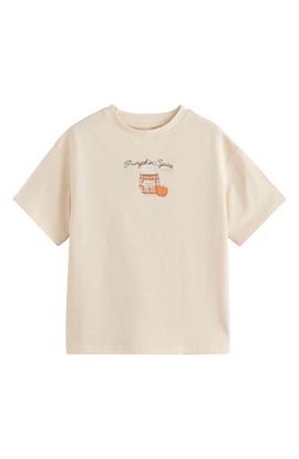 NEXT NEXT Kids' Pumpkin Spice Graphic T-Shirt