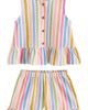 NEXT NEXT Kids' Rainbow Vest & Shorts Set - 1