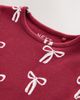 NEXT NEXT Kids' Ribbon Print Cotton Rib T-Shirt - 3