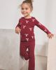 NEXT NEXT Kids' Ribbon Print Cotton Rib T-Shirt - 4