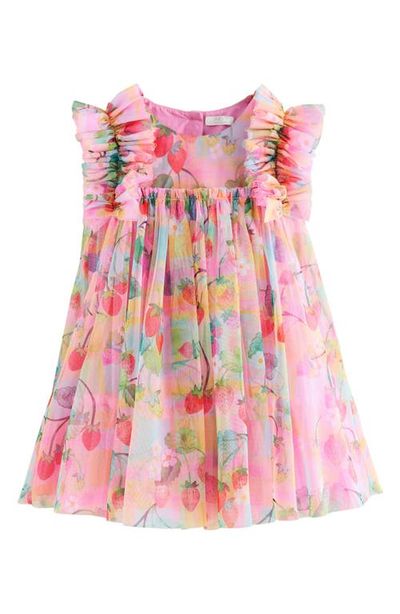 NEXT NEXT Kids' Ruffle Mesh Dress
