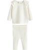 NEXT NEXT Kids' Ruffle Rib Top & Leggings Set - 1