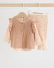 NEXT NEXT Kids' Ruffle Vest, Rib T-Shirt & Leggings Set - 5