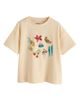 NEXT NEXT Kids' Sequin Embellished Seaside T-Shirt - 1