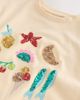 NEXT NEXT Kids' Sequin Embellished Seaside T-Shirt - 3