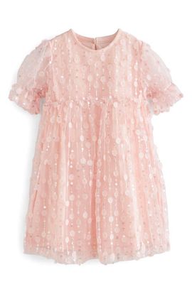 NEXT NEXT Kids' Sequin Floral Dress