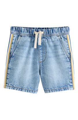 NEXT NEXT Kids' Side Stripe Denim Shorts