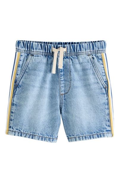 NEXT NEXT Kids' Side Stripe Denim Shorts