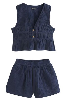 NEXT NEXT Kids' Sleeveless Top, Vest & Shorts Set