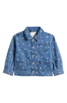 NEXT NEXT Kids' Star Print Denim Jacket