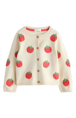 NEXT NEXT Kids' Strawberry Cardigan