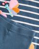 NEXT NEXT Kids' Stripe Floral Appliqué Graphic Sweatshirt & Rib Leggings Set - 3