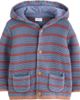 NEXT NEXT Kids' Stripe Hooded Cardigan - 1
