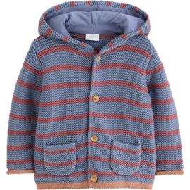 NEXT NEXT Kids' Stripe Hooded Cardigan
