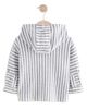 NEXT NEXT Kids' Stripe Hooded Shirt Jacket - 2