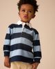 NEXT NEXT Kids' Stripe Long Sleeve Rugby Polo - 4
