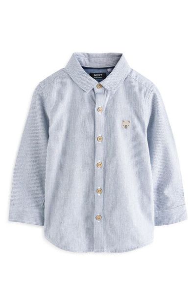 NEXT NEXT Kids' Stripe Oxford Button-Up Shirt