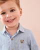 NEXT NEXT Kids' Stripe Oxford Button-Up Shirt - 5