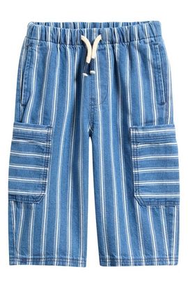 NEXT NEXT Kids' Stripe Wide Leg Cargo Jeans