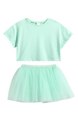 NEXT NEXT Kids' T-Shirt & Mesh Skirt Set
