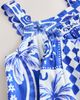 NEXT NEXT Kids' Tile Print Cotton Tank & Wide Leg Pants Set - 3