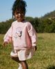 NEXT NEXT Kids' Zebra Sweatshirt & Stripe Shorts Set - 5