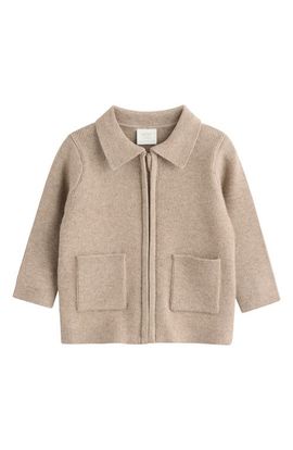NEXT NEXT Kids' Zip Front Cardigan