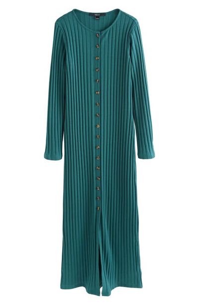 NEXT NEXT Long Sleeve Rib Knit Dress