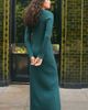 NEXT NEXT Long Sleeve Rib Knit Dress - 4
