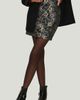 NEXT NEXT Metallic Floral Jacquard Miniskirt - 1